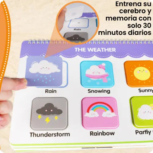 Desarrolla Todos los Sentidos de tus Hijos con Genius Book® Bilingüe