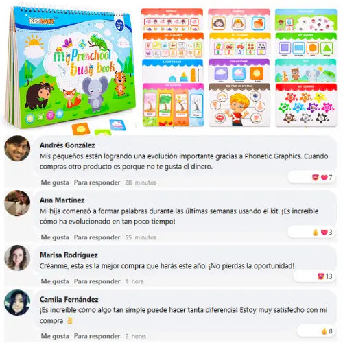 Desarrolla Todos los Sentidos de tus Hijos con Genius Book® Bilingüe