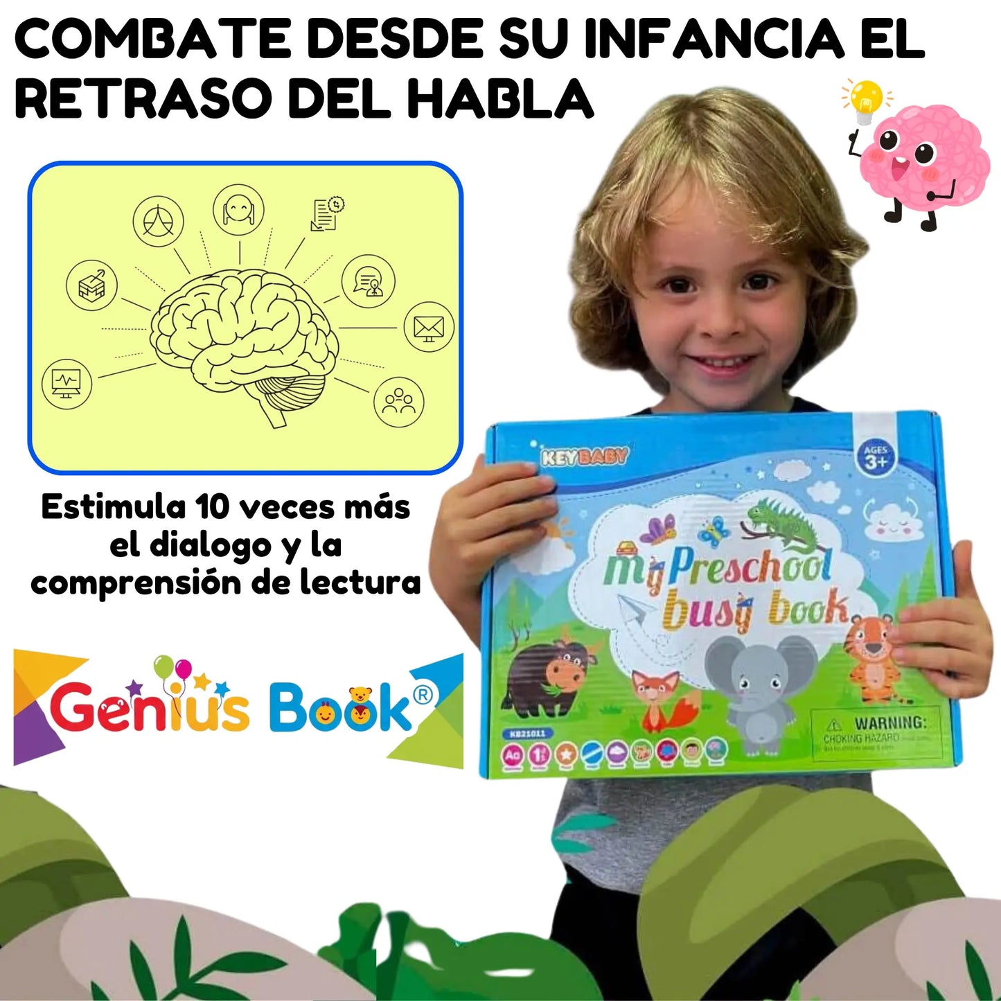 Entrena 7 Habilidades Claves en la Educación de tus Hijos con Genius Book®