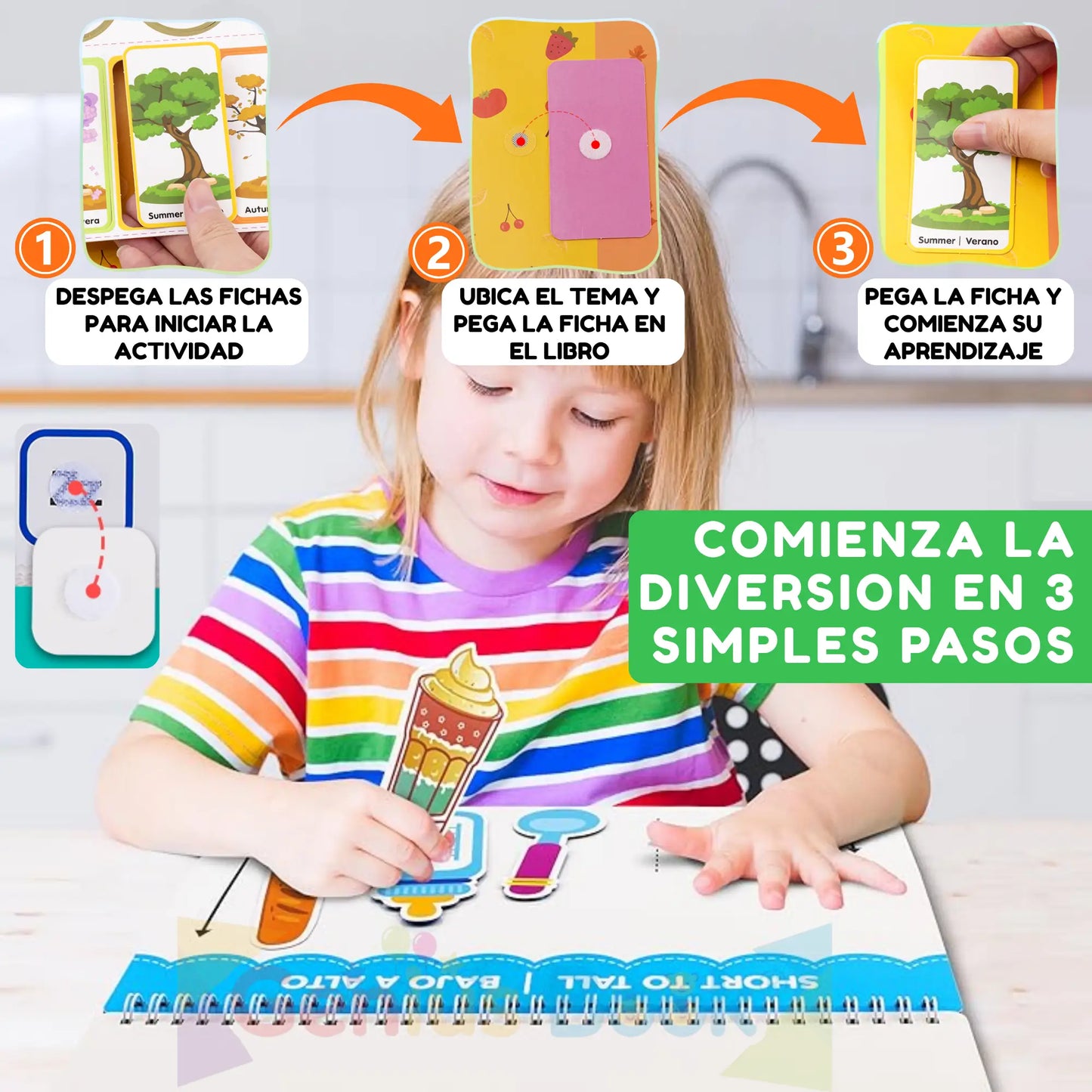 Entrena 7 Habilidades Claves en la Educación de tus Hijos con Genius Book®