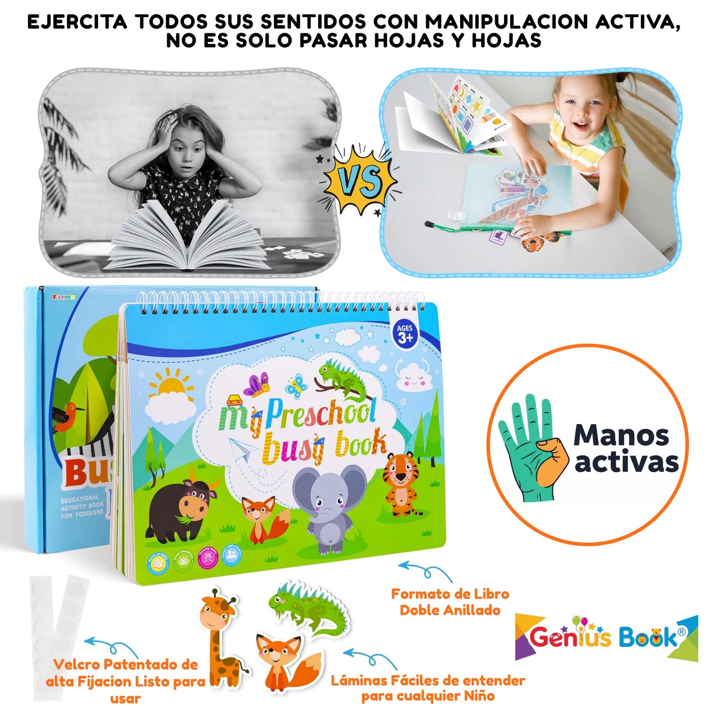 Entrena 7 Habilidades Claves en la Educación de tus Hijos con Genius Book®