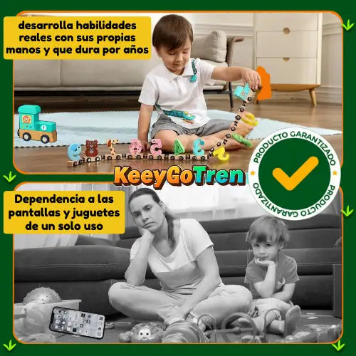 DESARROLLA 4 INTELIGENCIAS DE TUS HIJOS CON KEEYGOTREN®