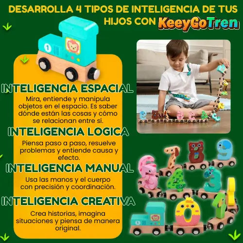 DESARROLLA 4 INTELIGENCIAS DE TUS HIJOS CON KEEYGOTREN®