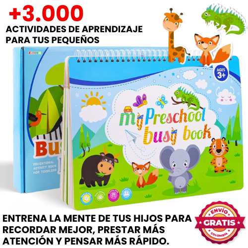 Aumenta la Inteligencia de tus Hijos con el Set Genius Book®